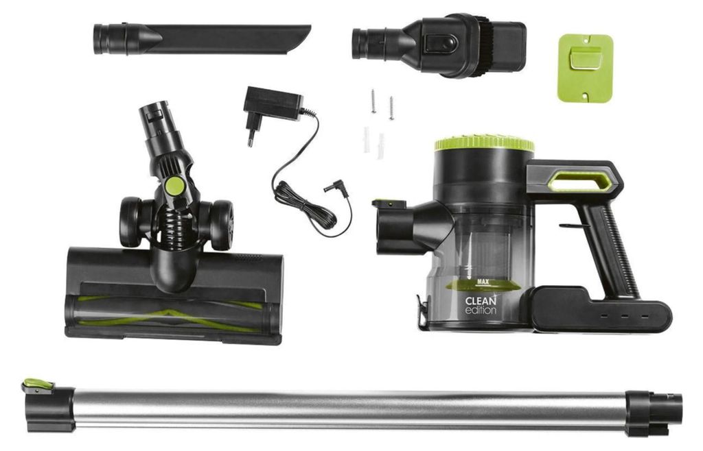 CLEANmaxx 14866, 2-in-1-Stabstaubsauger, Beutellos, Produktbild 