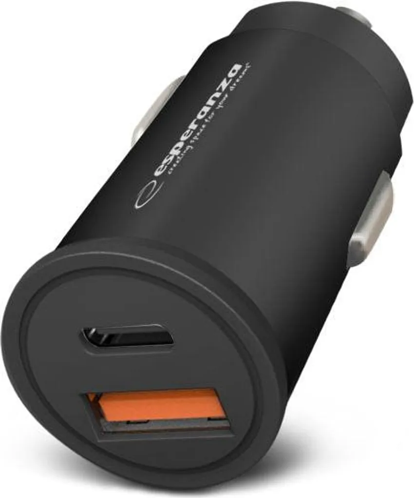 Caricatore Auto Sicuro Esperanza EZC111K - Ricarica Tablet Bambini 20W