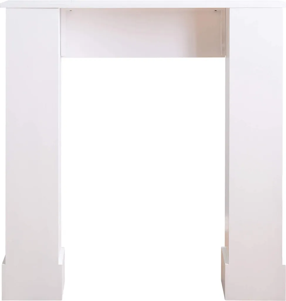 Entourage de Cheminée pour Décoration Intérieure Salon ou Chambre Blanche - 8
