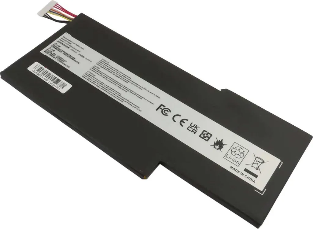 Batterie Avizar pour MSI GE66 Raider 11.4V 4600mAh Li-Poly - Noir