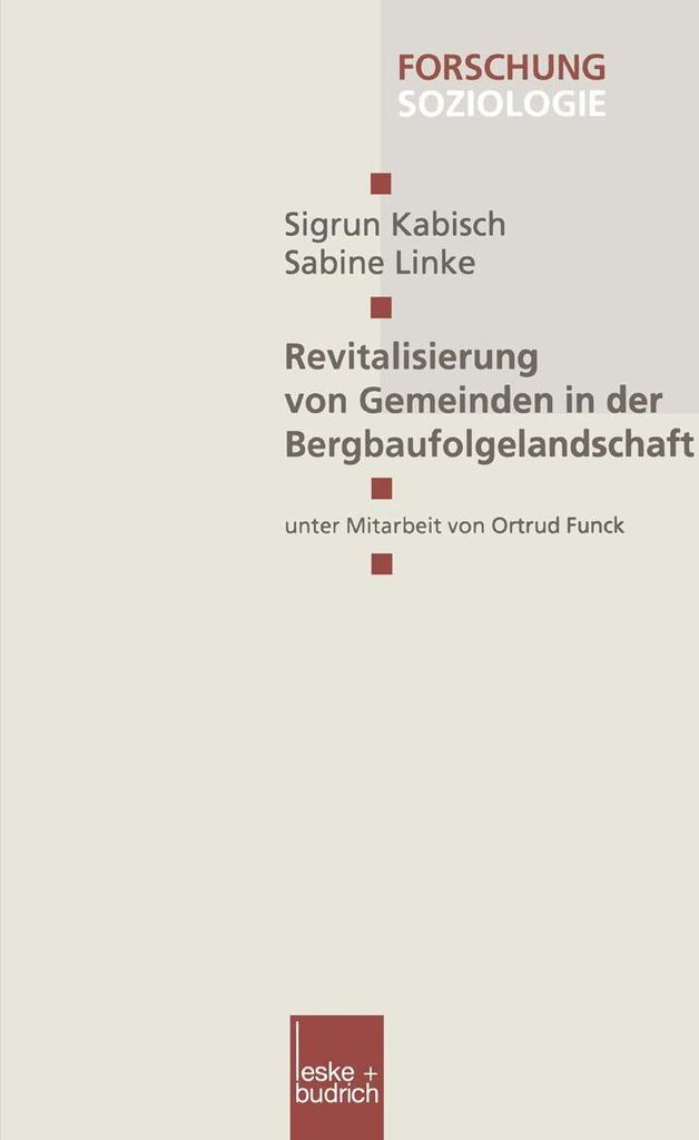Revitalisierung von Gemeinden in der Bergbaufolgelandschaft