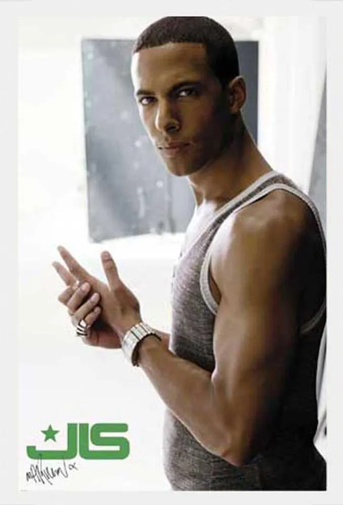 JLS Poster Marvin con Cornice Shinsuke Bianco Maxi - Fan Edition 61x91,5