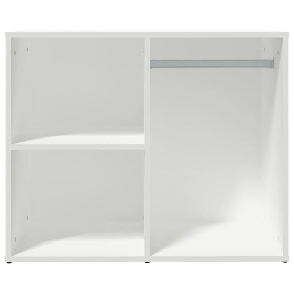Mensola Toletta Bianca 80x40 cm | Angolo Beauty Legno Design Sospeso - 3