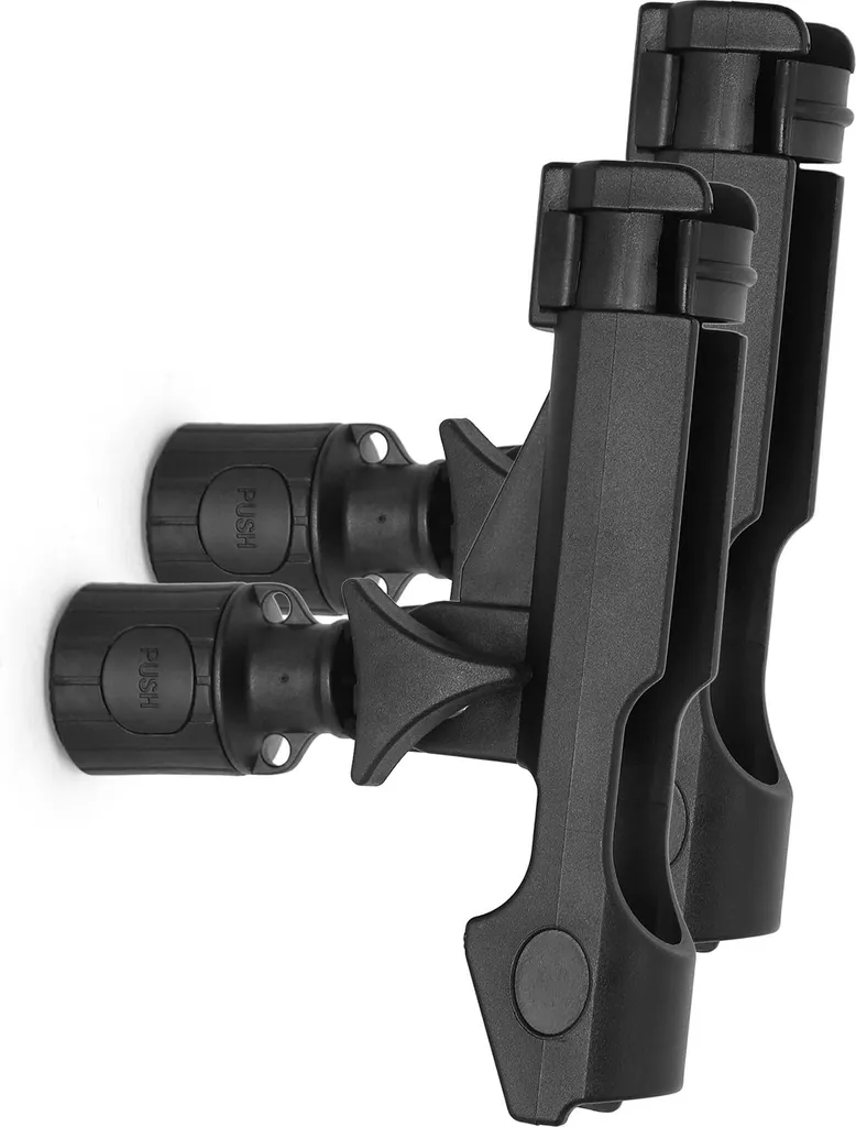 Support de canne à pêche orientable pour rail de kayak polyvalent - 3