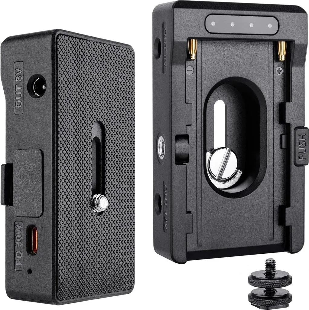 Chargeur de batterie NF-F550 fiable pour éviter les pannes en tournage