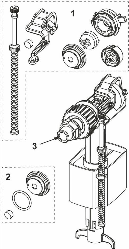 TECE-Füllventil F 10 Universal Produktbild 6