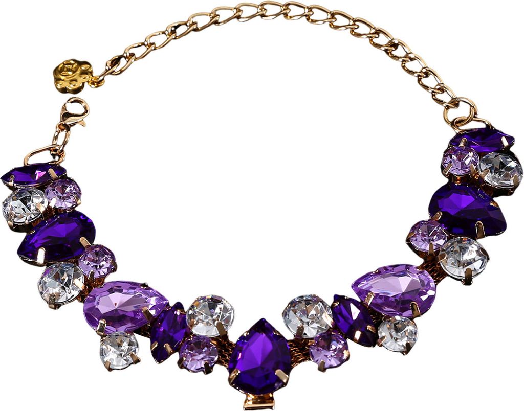 Schickes Haustierhalsband mit Strass-Anhänger, goldfarbene Kette, für Katzen und Hunde, Urlaubsparty-Dekoration, verstellbar, modisch, Heimtierbe...