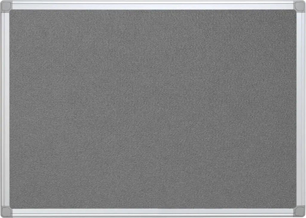 Bacheca in Feltro Q-Connect KF01073 Grigio 90x60cm | Offerta Ufficio