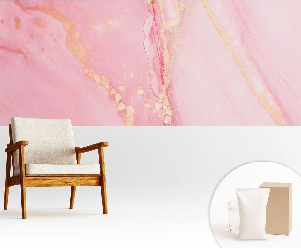 Fototapete - 250x104 cm - Tapete - Wandtapete - Wandbilder - Dekofolie - Tapete Folie - Wand - Dekoration - Wohnzimmer - Pastellabstraktion