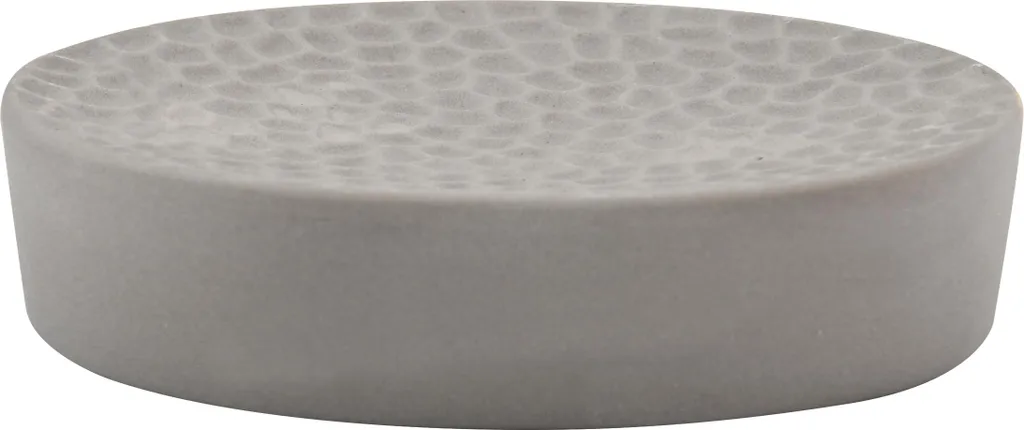 Portasapone Professionale Ceramica Fidji Gris | Alta Resistenza MSV