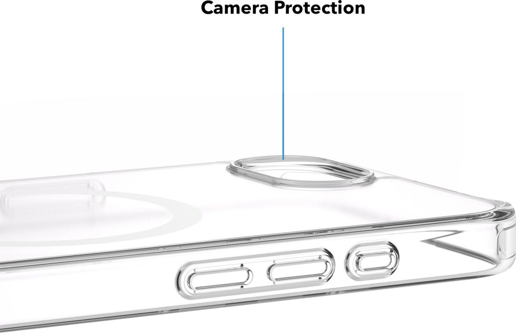 AlzaGuard Kristallklare TPU-Hülle, kompatibel mit Magsafe für iPhone 16e