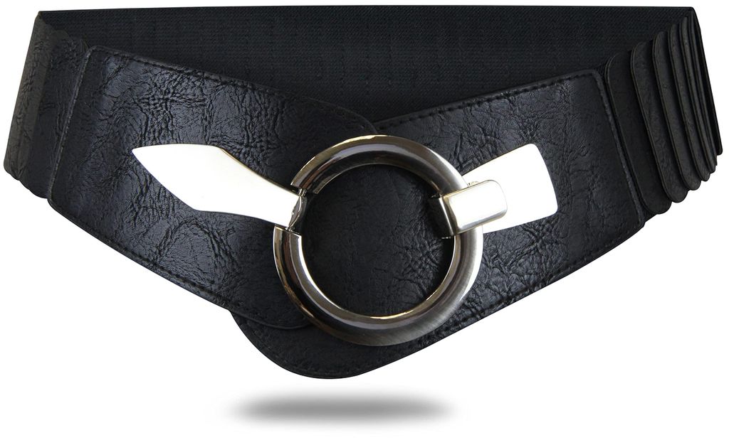 Elastischer Damen Taillengürtel, ca. 6 cm breiter Produktbild 