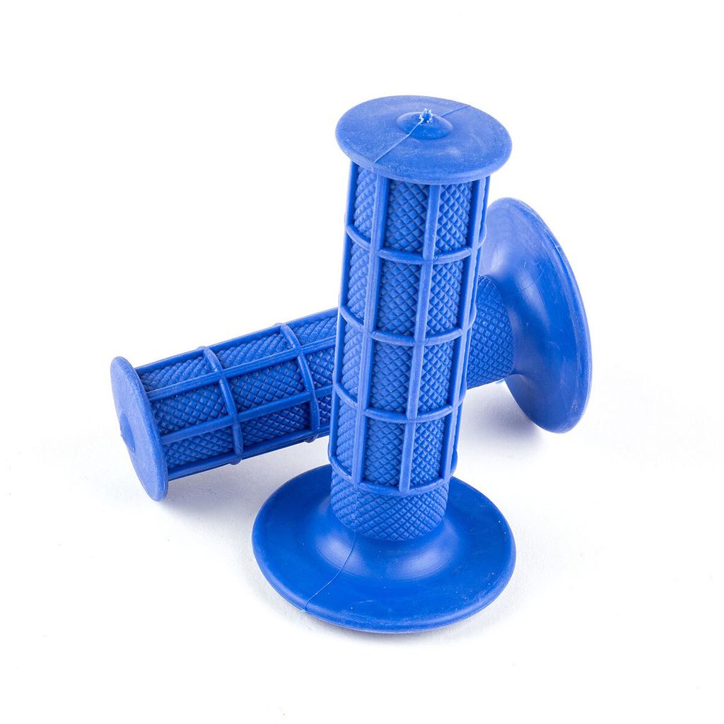 Paar STR8 Motocross Lenker mit 22 mm Durchmesser in Blau