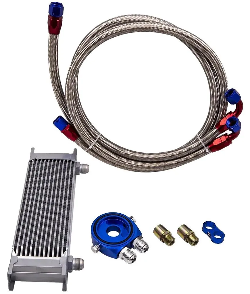 Kit adaptateur filtre à huile AN-10 M20x1,5 et 3/4x16 UNF en alu T-6061