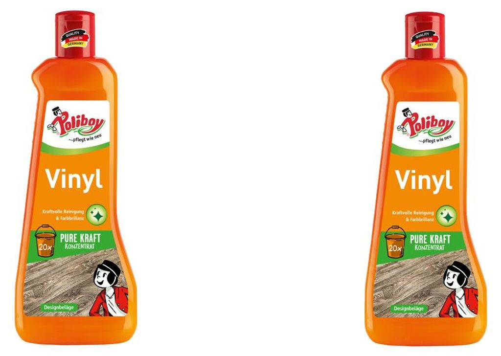 Poliboy Vinyl Reiniger Konzentrat, 2er Set - 1L, Inhalt Produktbild 