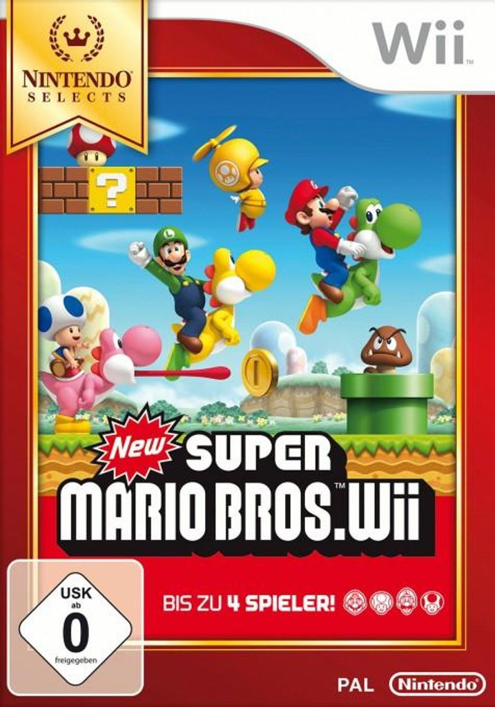 New Super Mario Bros. - Wii Selects Produktbild 