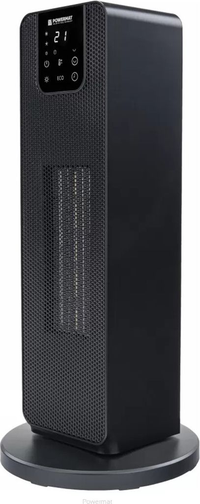 POWERMAT Säulen-Elektroheizung schwarz PM-GKL-3000DL