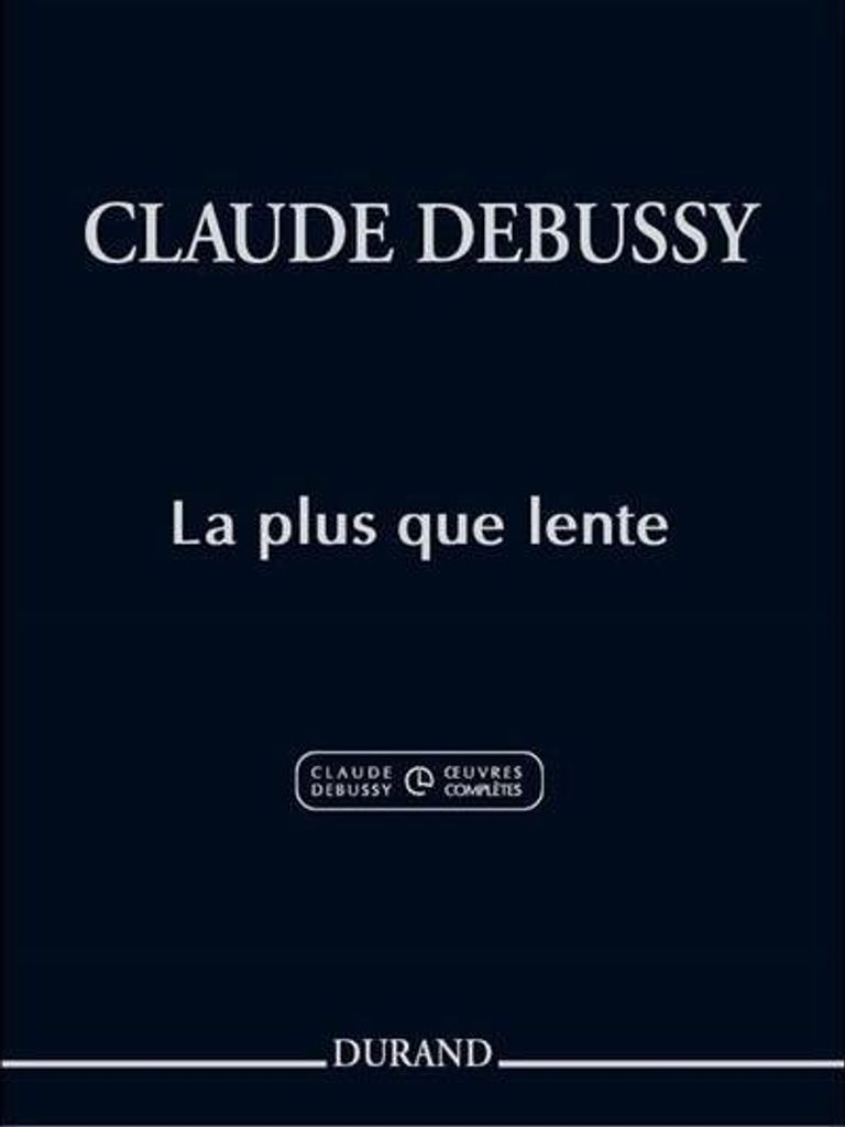 La plus que lentepour piano