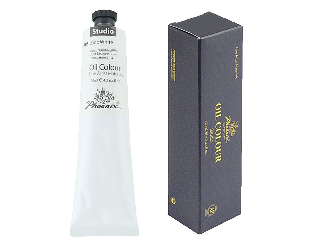 Farba olejna 120ml - Zinc White - 103 Zdjęcie produktu 