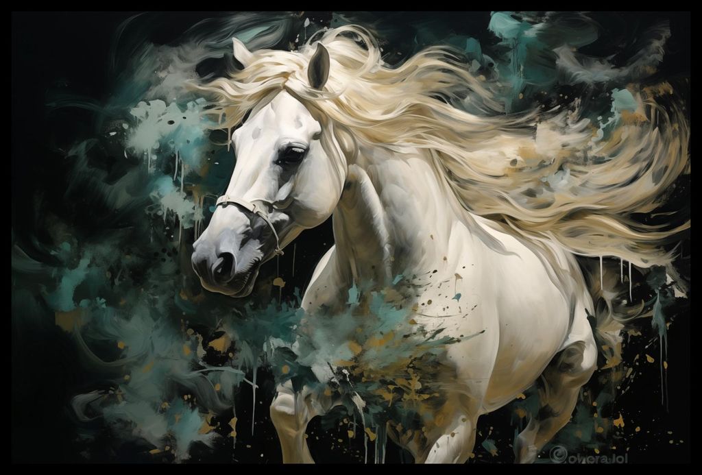 Plakat 60x40cm Wilder Geist