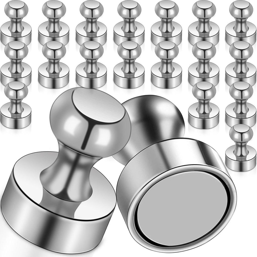 Starke Magnete, 20 Stück, Mini-Magnete 12 x 16 mm, Neodym-Magnete, extra starke Magnete, Magnete für Magnettafeln, starke Magnete für Kühlschr...