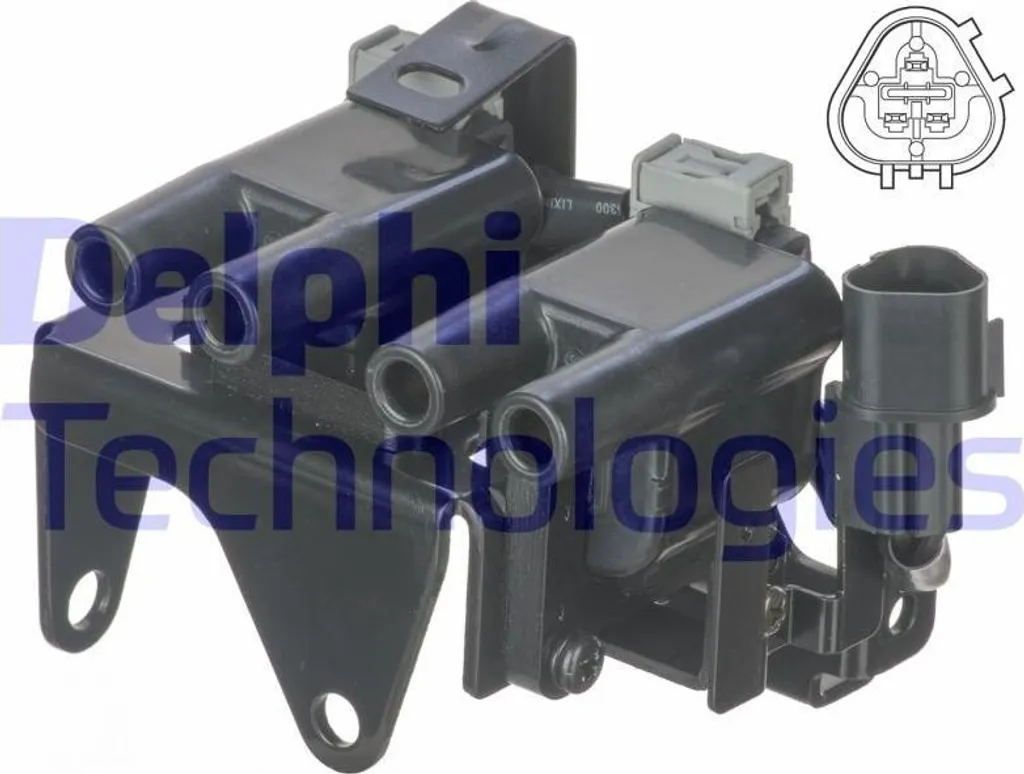 Delphi GN10531-12B1 Bobina Accensione OE 2730102700 per i10 e Picanto