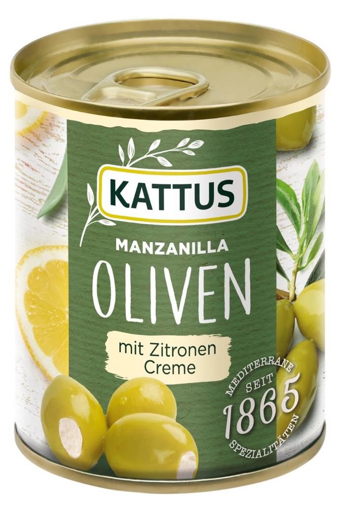 Manzanilla Oliven mit Zitronencreme Produktbild 