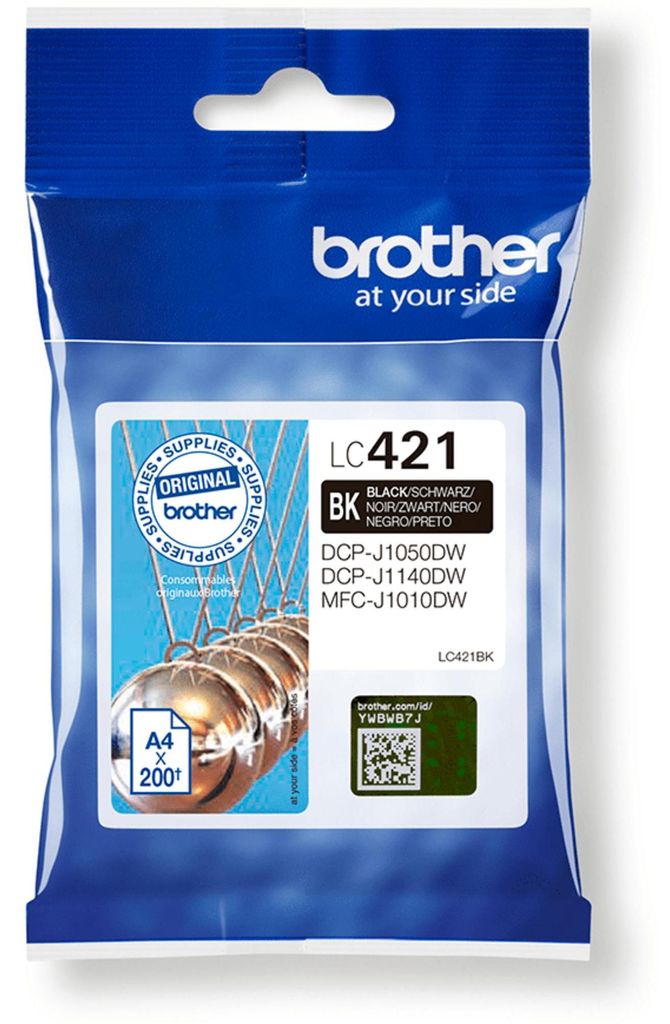 Brother Cartouche d'encre LC421BK Image du produit 