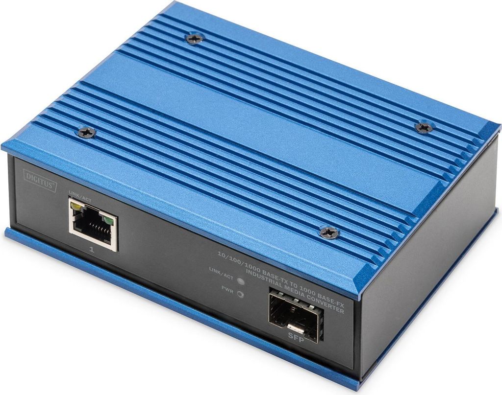 DIGITUS Industrial Gigabit Ethernet Medienkonverter