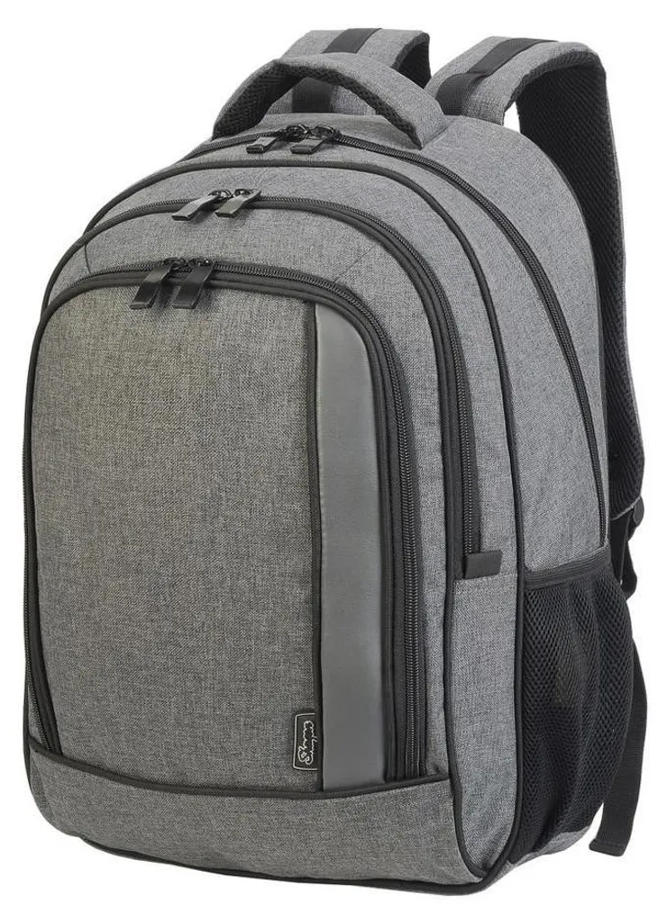 Sac à dos ordinateur Shugon Frankfurt FK816 gris chiné 30L polyvalent