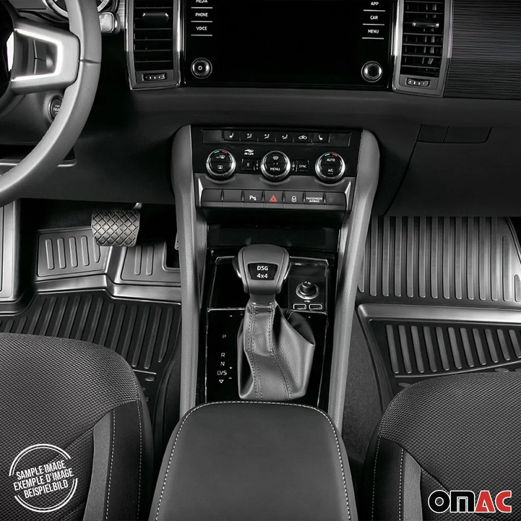 Tappetini Su Misura Infiniti FX35 2003-2009 TPE Nero - Sicurezza 3D - 4
