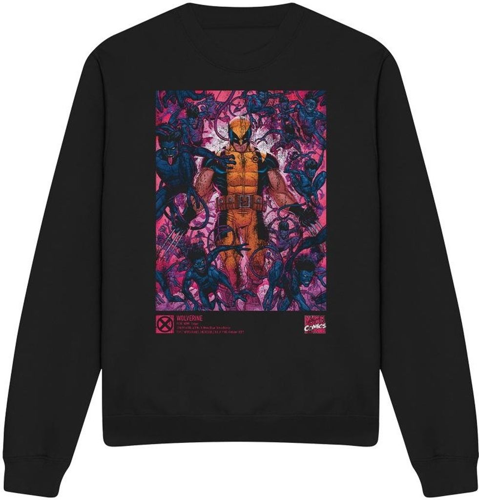 Marvel - "X-Men" Sweatshirt für Herren/Damen Uni TV4051 (S) (Schwarz)
