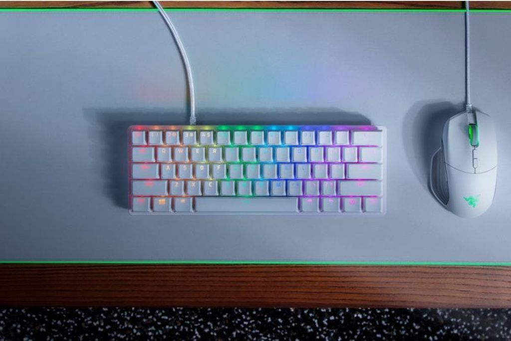 Razer Huntsman Mini Mercury mechanische Gaming Tastatur - Produktbild 3