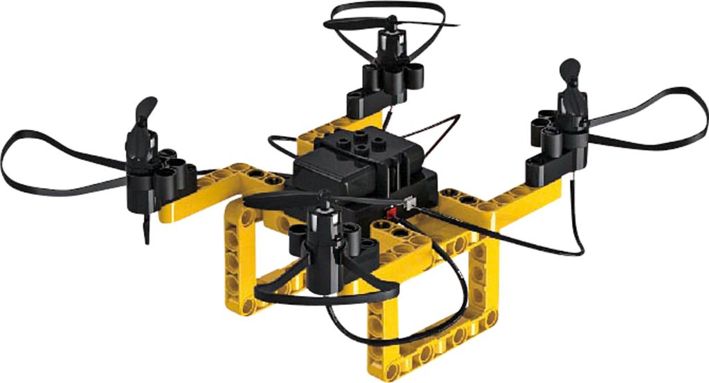 DF Models SkyWatcher 5in1 DIY Block Drohne mit LED Produktbild 7