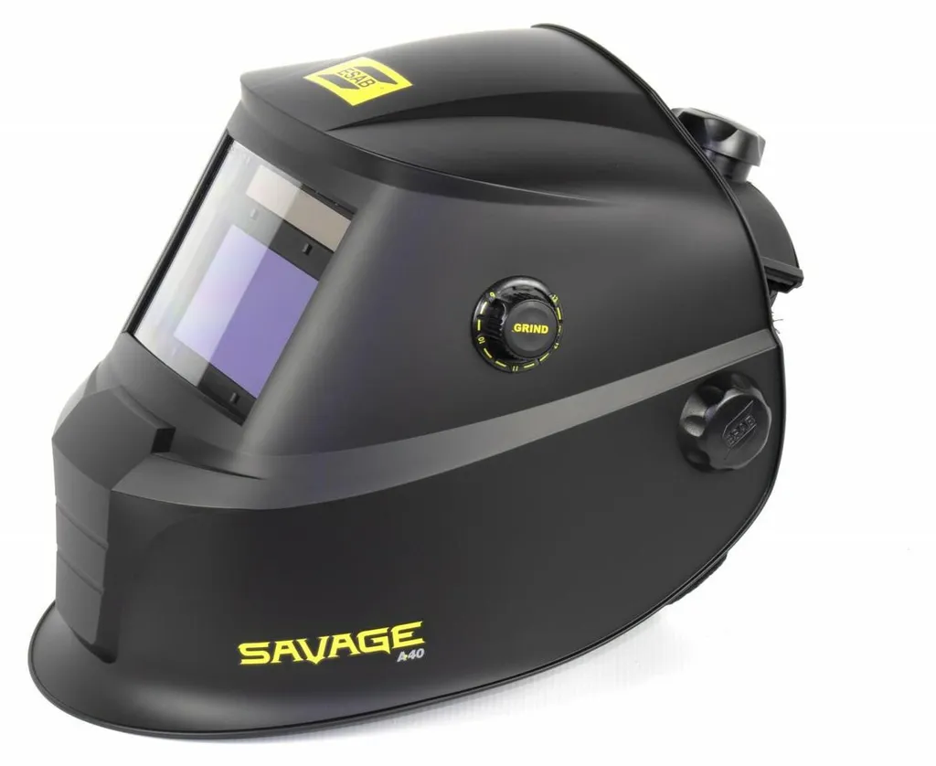 ESAB Savage A41 Masque de Soudage Noir 0700504101 Cellule ADF Teinte 9-13