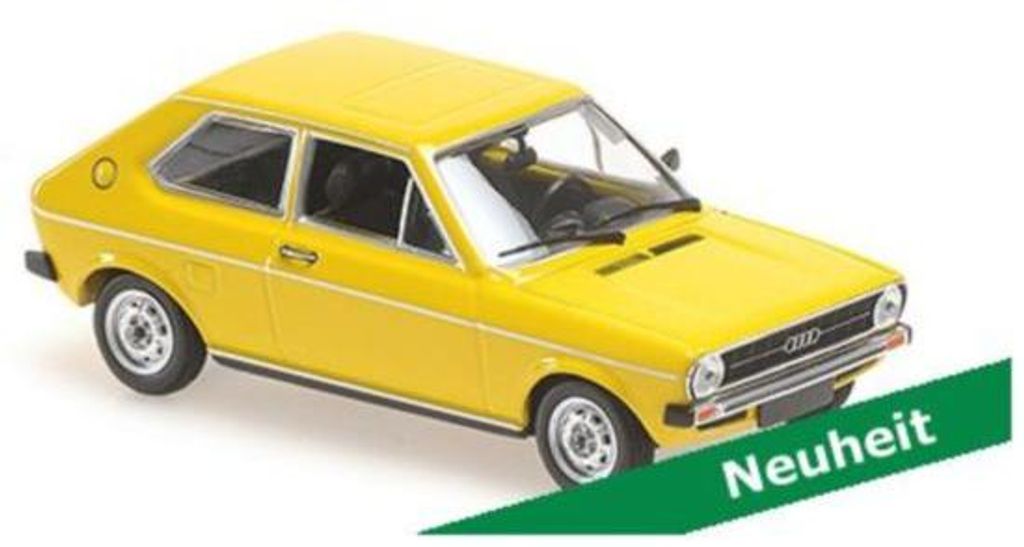 Minichamps 1:43 Audi 50 (1975) - yellow Produktbild 