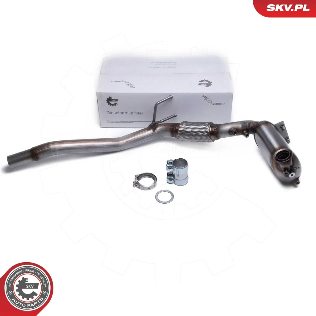 Filtre à particules DPF pour réparation échappement Golf 5 1K1