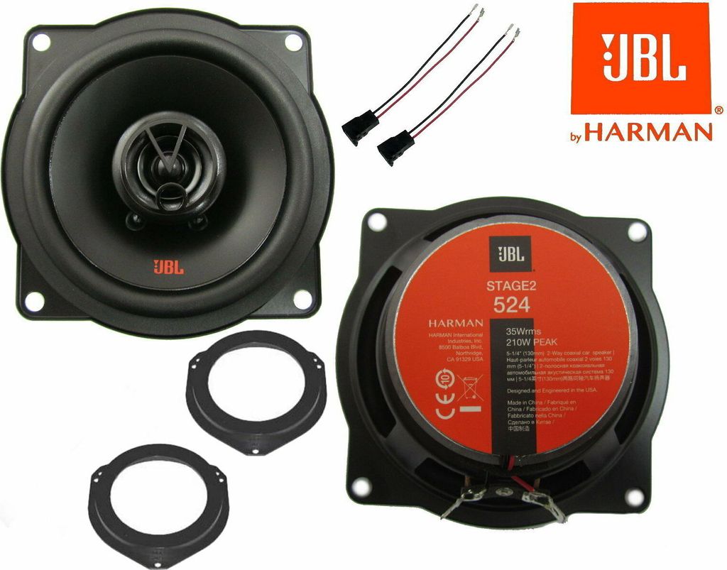 passend für Opel Zafira A B 2001 - 2014 JBL 2 Wege Lautsprecher Einbauset Tür hinten 210 W