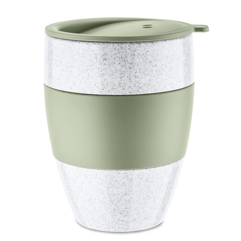 koziol Aroma To Go 2.0, Einzelbild, 0,4 l, Grün, Grau, 1 Stück(e), 92 mm, 97 mm