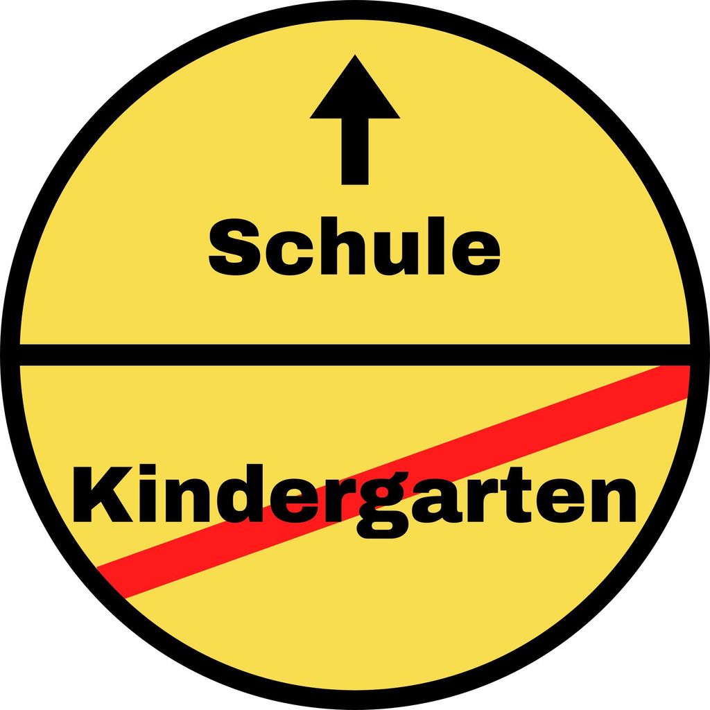 Tortenaufleger essbar Kindergarten/Schule 20cm Fondant Produktbild 