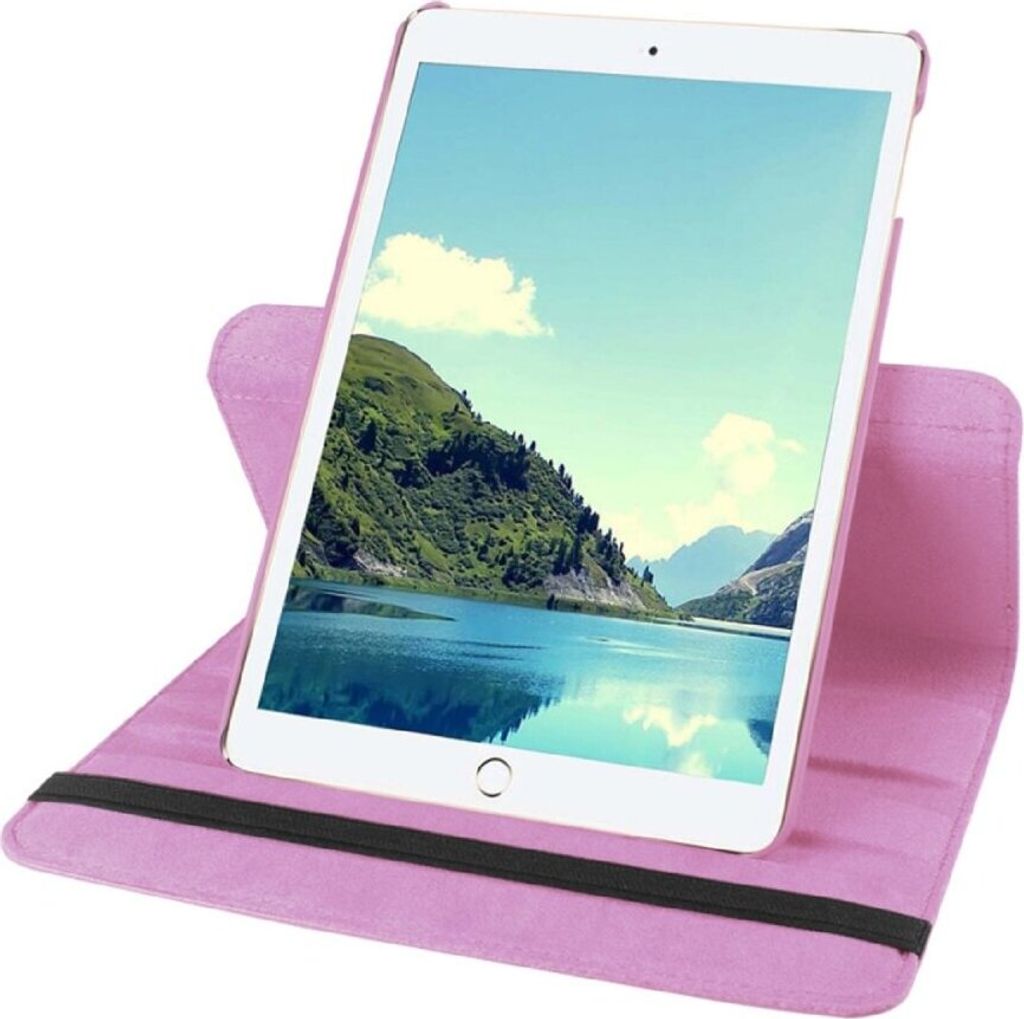 Schutzhülle für iPad Mini 4/5/6 Tablet Hülle Schutz Tasche Case Cover Pink 360 Grad drehbar Rotation Bumper