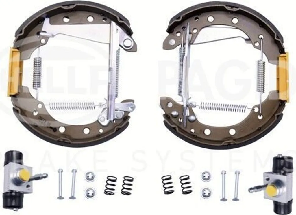 Kit Freinage pour VW Polo, Golf et SEAT Ibiza - Plaquettes HELLA Certifiées