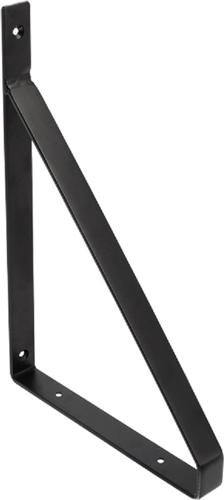 Regalwinkel Gino Dreieckwinkel Gardrobenkonsole Schwarz Produktbild 