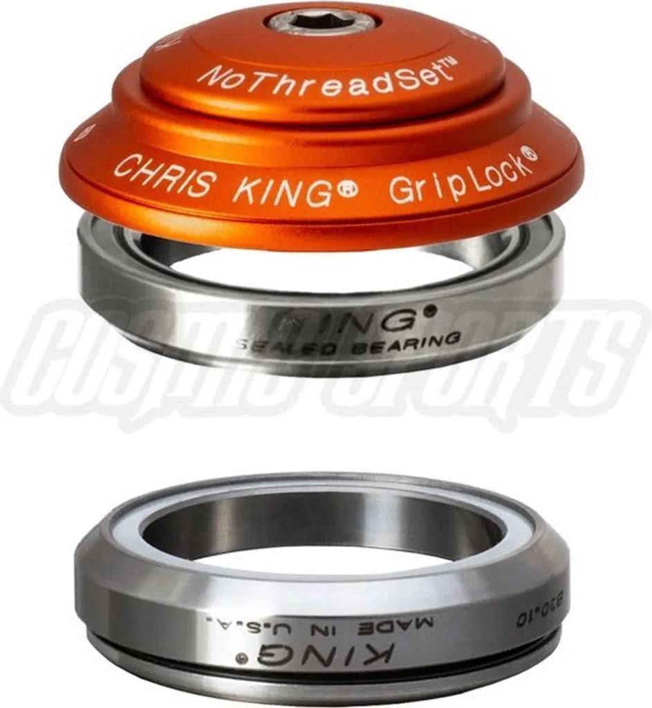 Jeu de direction Chris King DropSet 4 IS42/28.6 GripLock en Inox