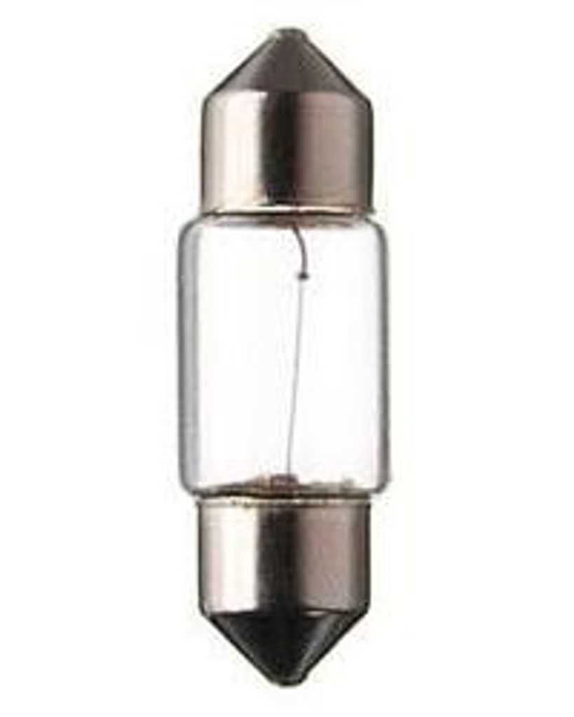 1x SPAHN GLÜHLAMPEN Innenraumleuchte Glühlampe Soffittenlampe 12V 10W SV8.5 1230