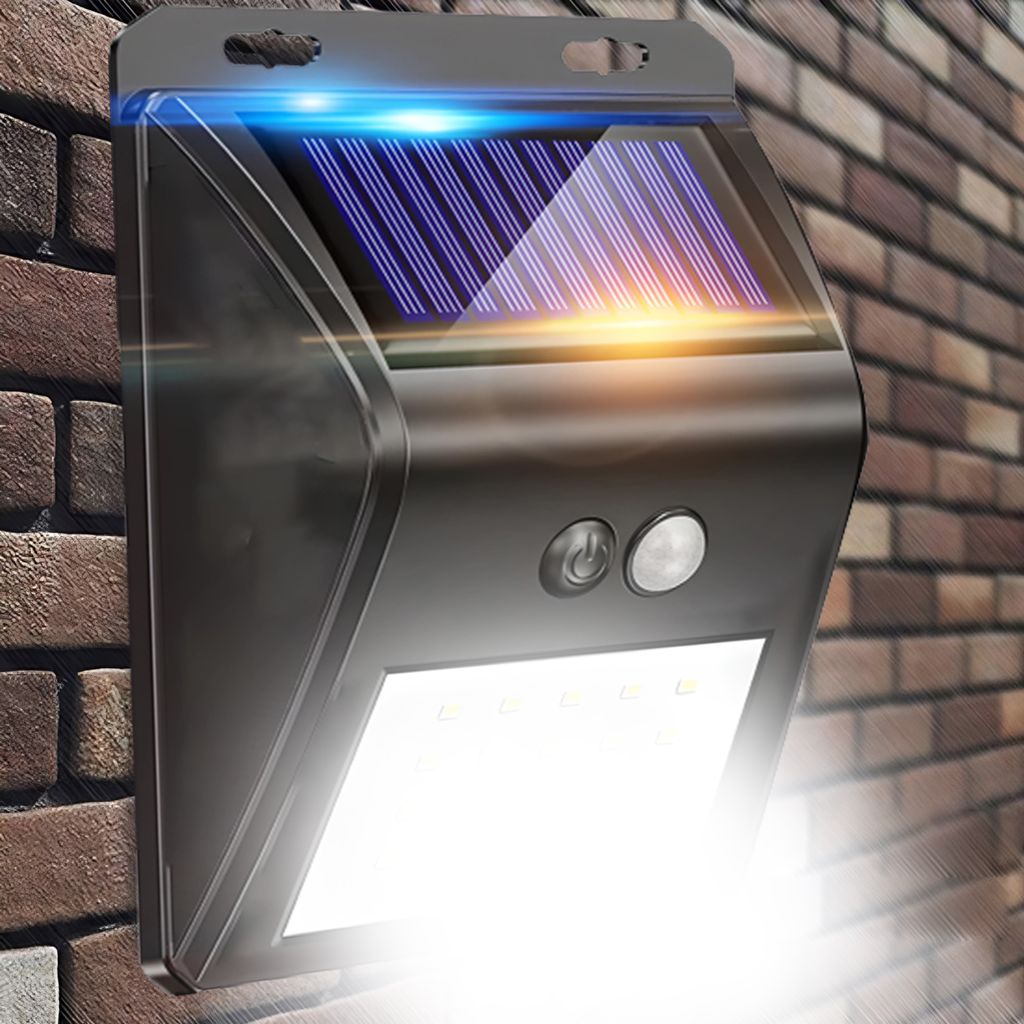 Solarlampen für Außen Bewegungsmelder 20 LED IP64 Produktbild 13