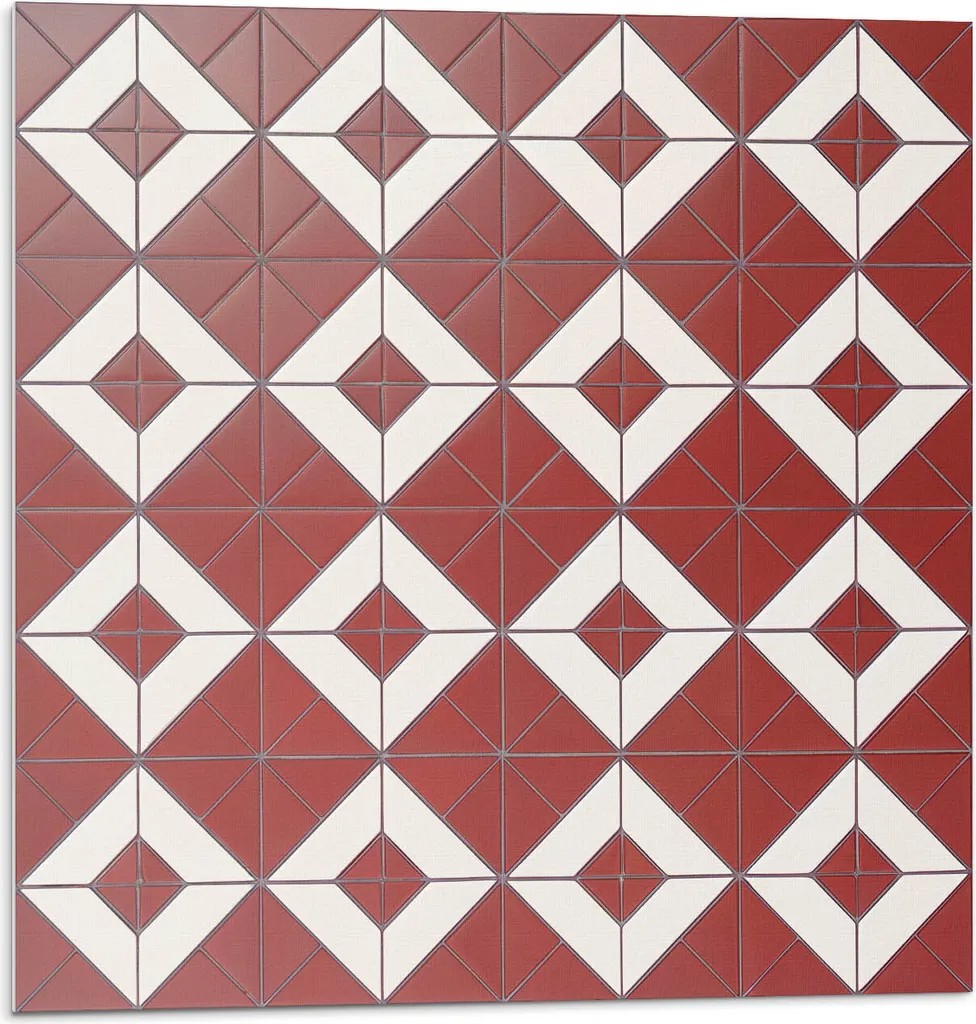Piastrelle Autoadesive Geometriche 50x50 cm | Pannelli Parete Cucina e Bagno