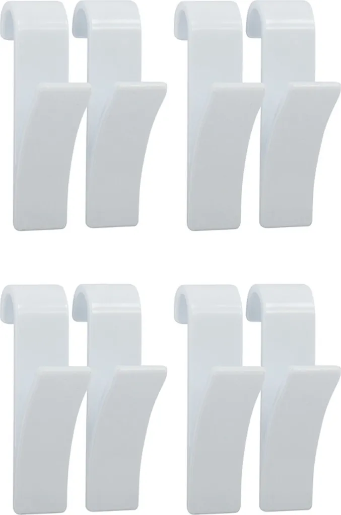 Ganci A S Extra Large 25 Cm Neri: 4 Pezzi Per Appendere Di Tutto, In Casa E In Giardino