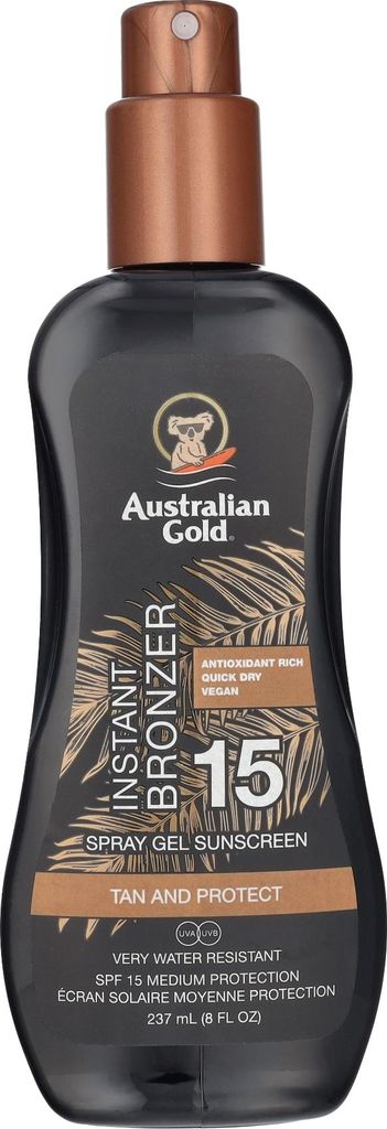 Australian Gold Bronzing Gel ve spreji SPF15 Obrázek produktu 