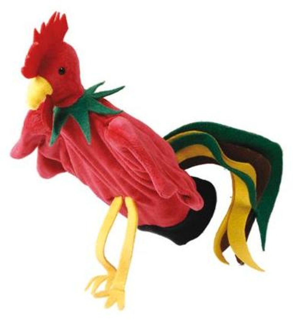 Beleduc Handpuppe Hahn - Spielzeug Handpuppe für Kinder